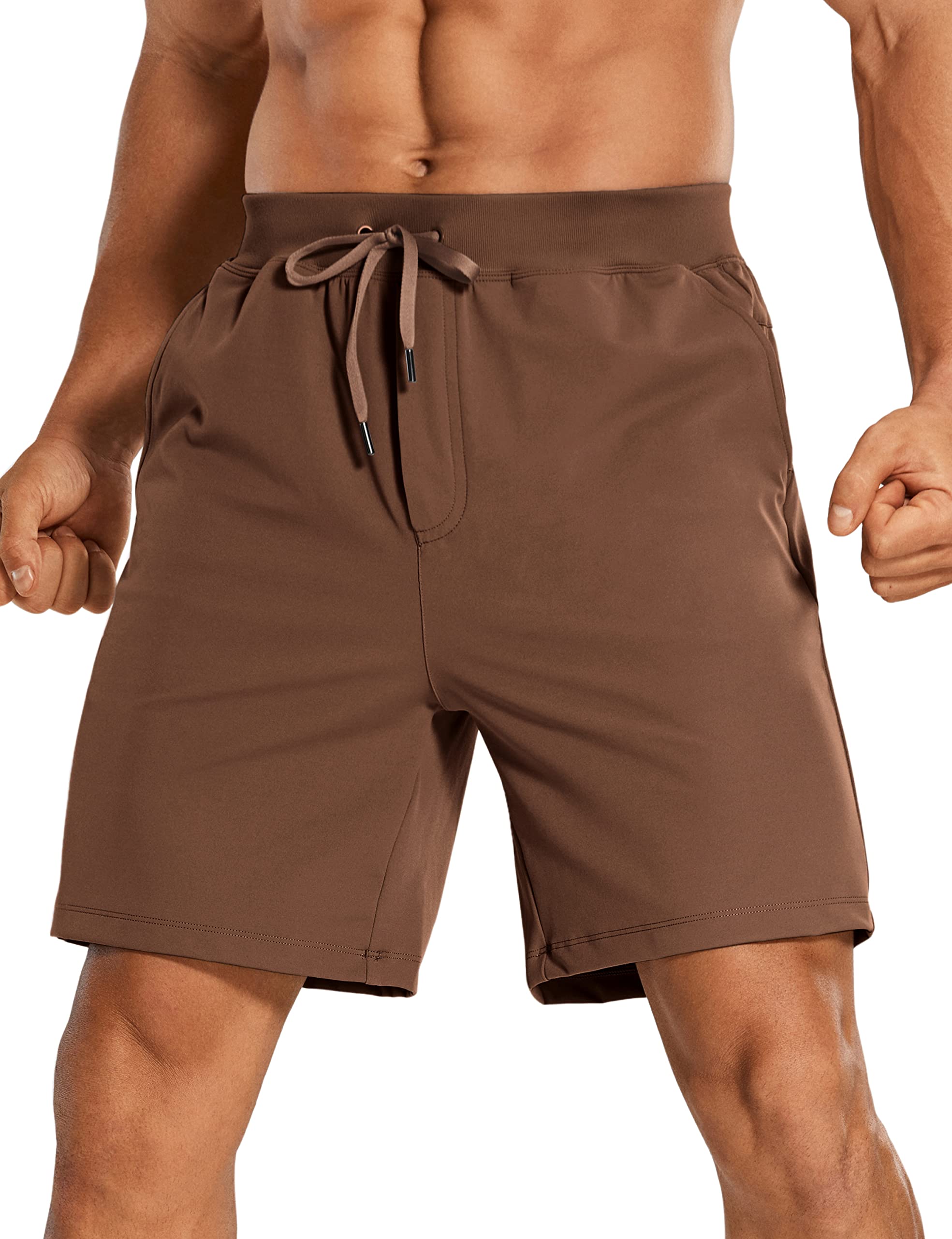 CRZ YOGA Men's Stretch Workout Shorts 7