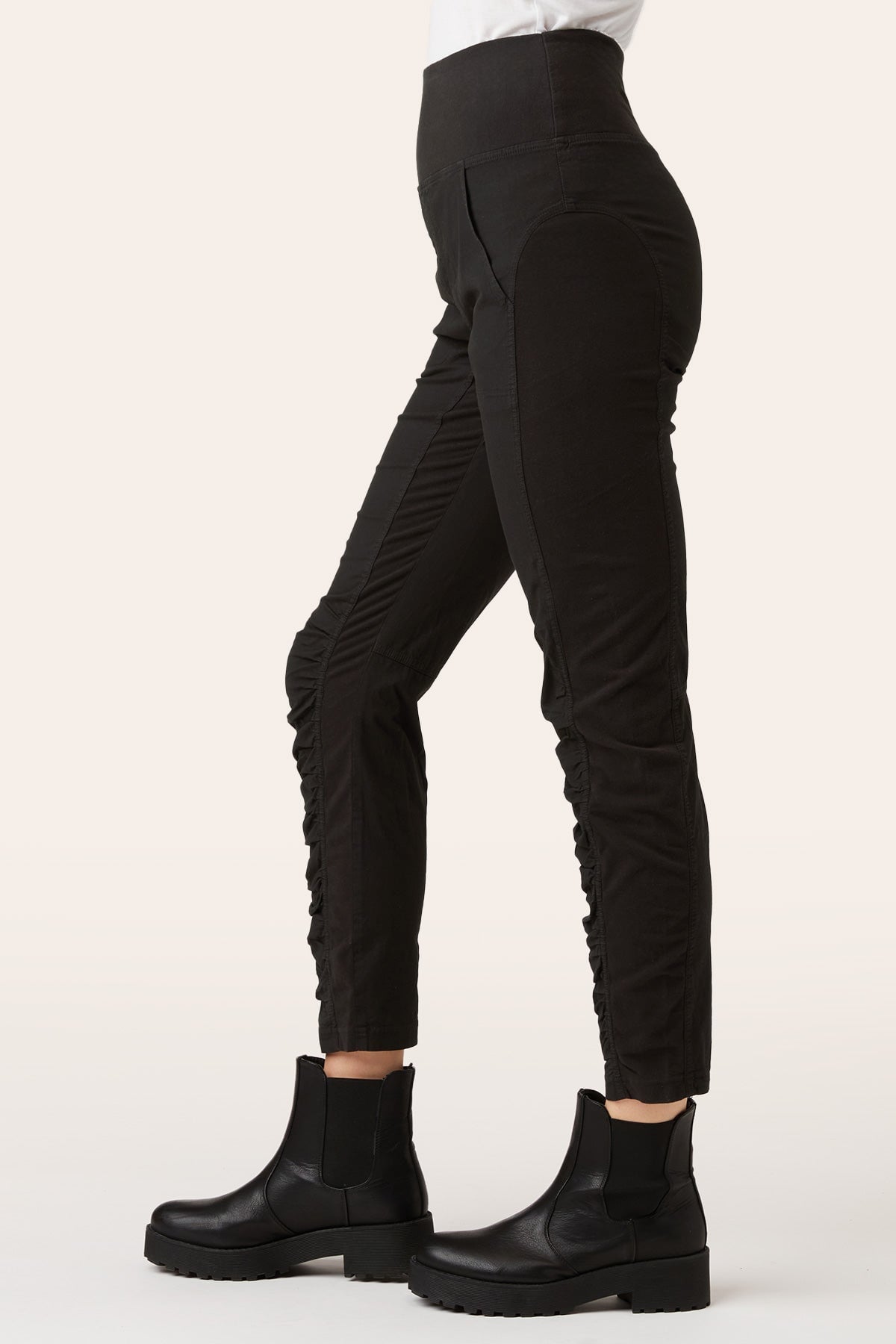 High Waist Penny Leggings for Women - Tummy Control Yoga Pants - Comfortable Workout Leggings for Running, Gym & Lounge