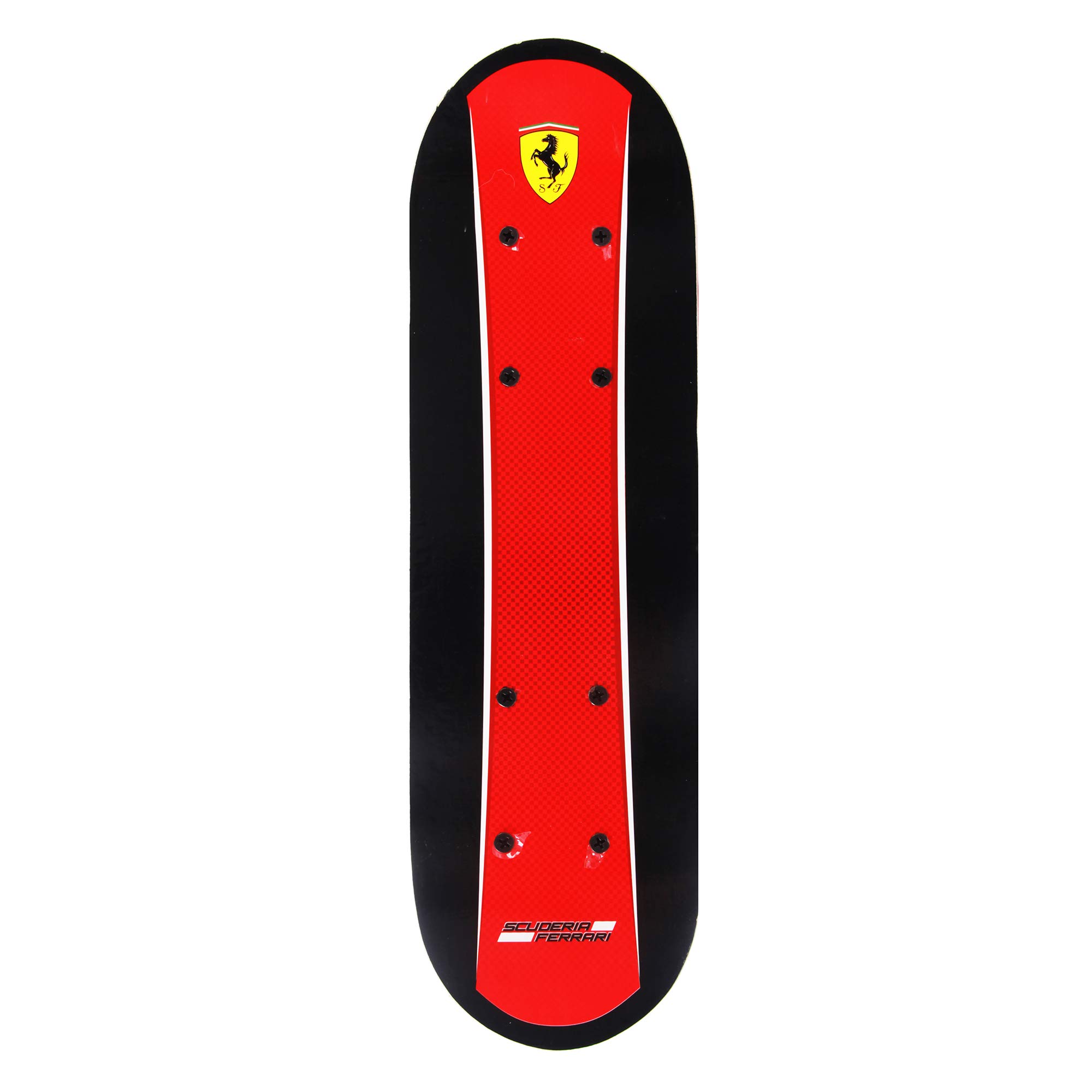 Ferrari Mini Wooden Cruiser Skateboard for Kids 3-6 Years - 17 Inch Deck, 54mm Wheels, Lightweight & Durable - Perfect for Beginners, Outdoor Play, and Learning Balance