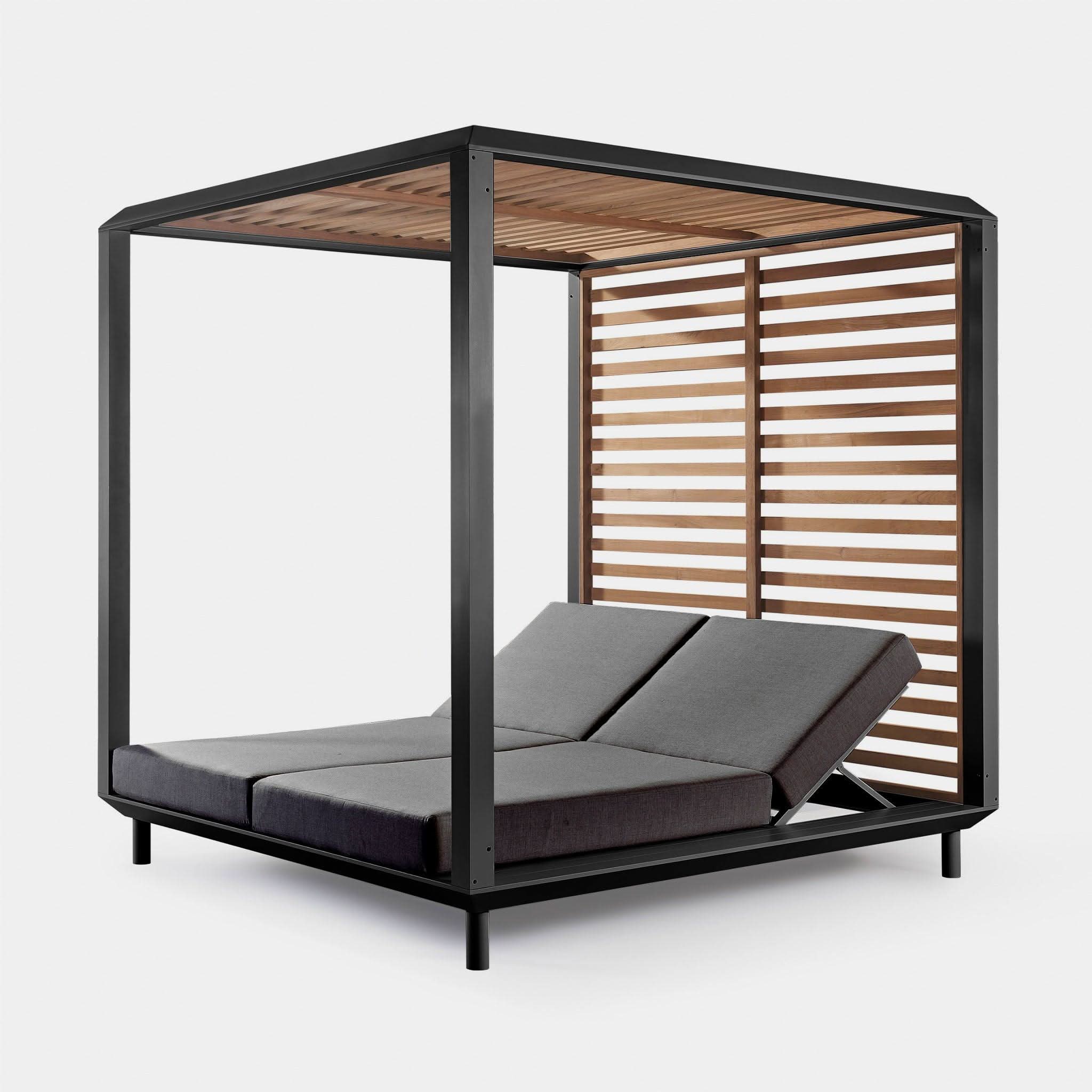 Breeze XL Aluminum Cabana - Lightweight & Durable Outdoor Patio Canopy for Beach, Poolside, and Backyard Relaxation