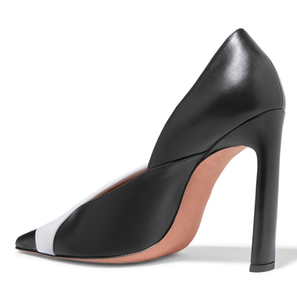 YDN Women's Pointed Toe Suede Stiletto Pumps - Elegant High Heel Dress Shoes for Office, Party & Formal Occasions | Slip-On V-Cut Design for Comfort & Style