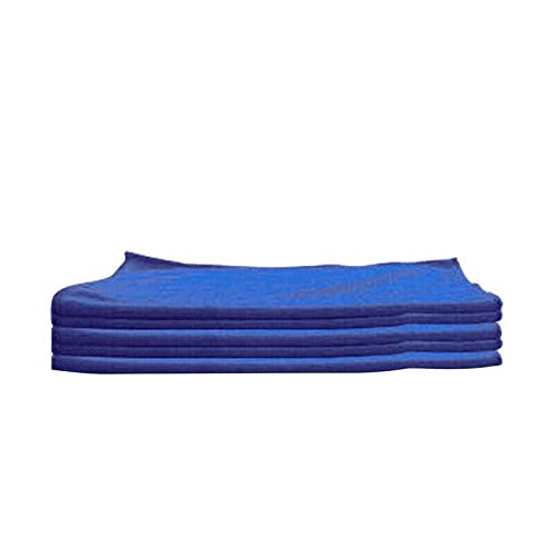 5-Pack Microfiber Cleaning Cloths - Soft Plush Towels for Car Detailing, Dishes & Home Cleaning