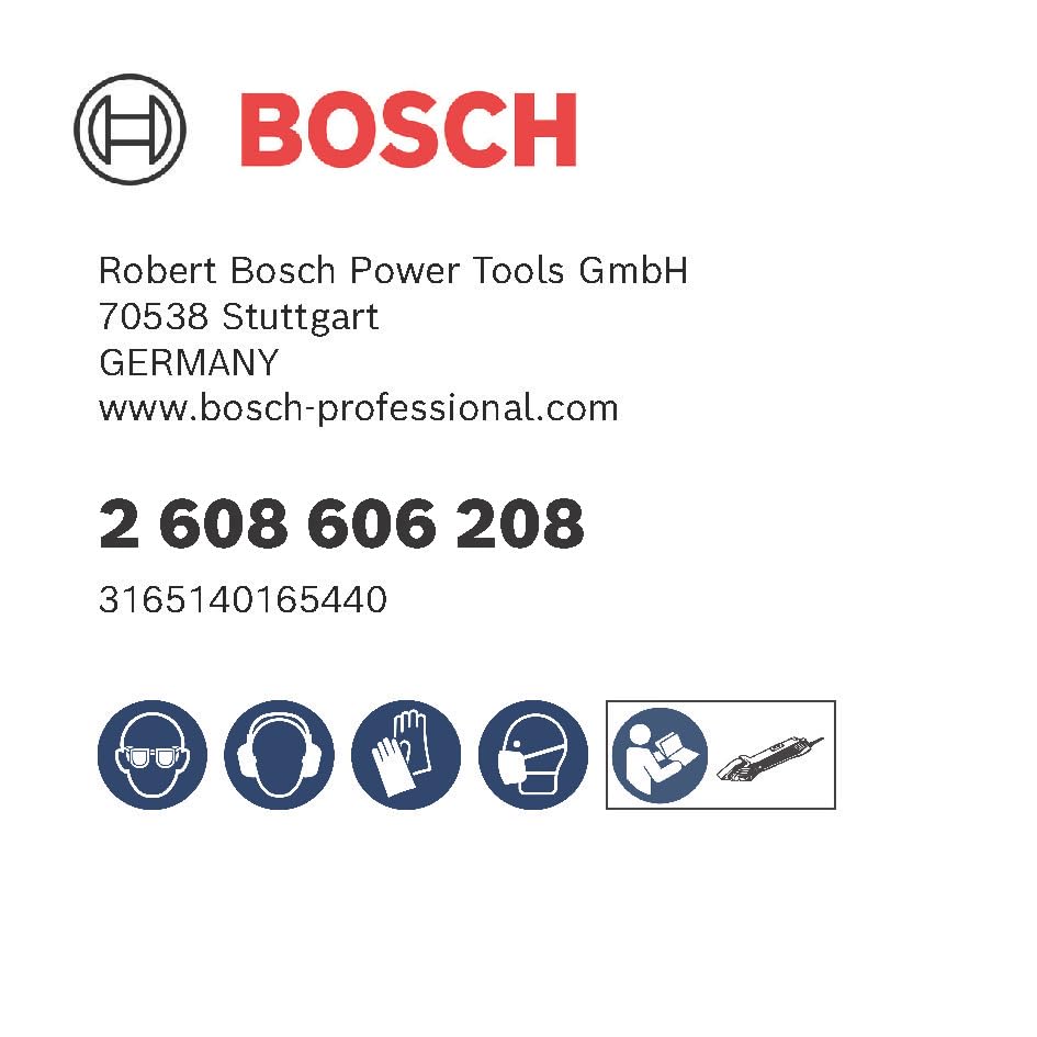 Bosch 2608606208 40 x 305 mm Sanding Belts - Premium Abrasive Sanding Belts for Wood, Metal & Paint Removal