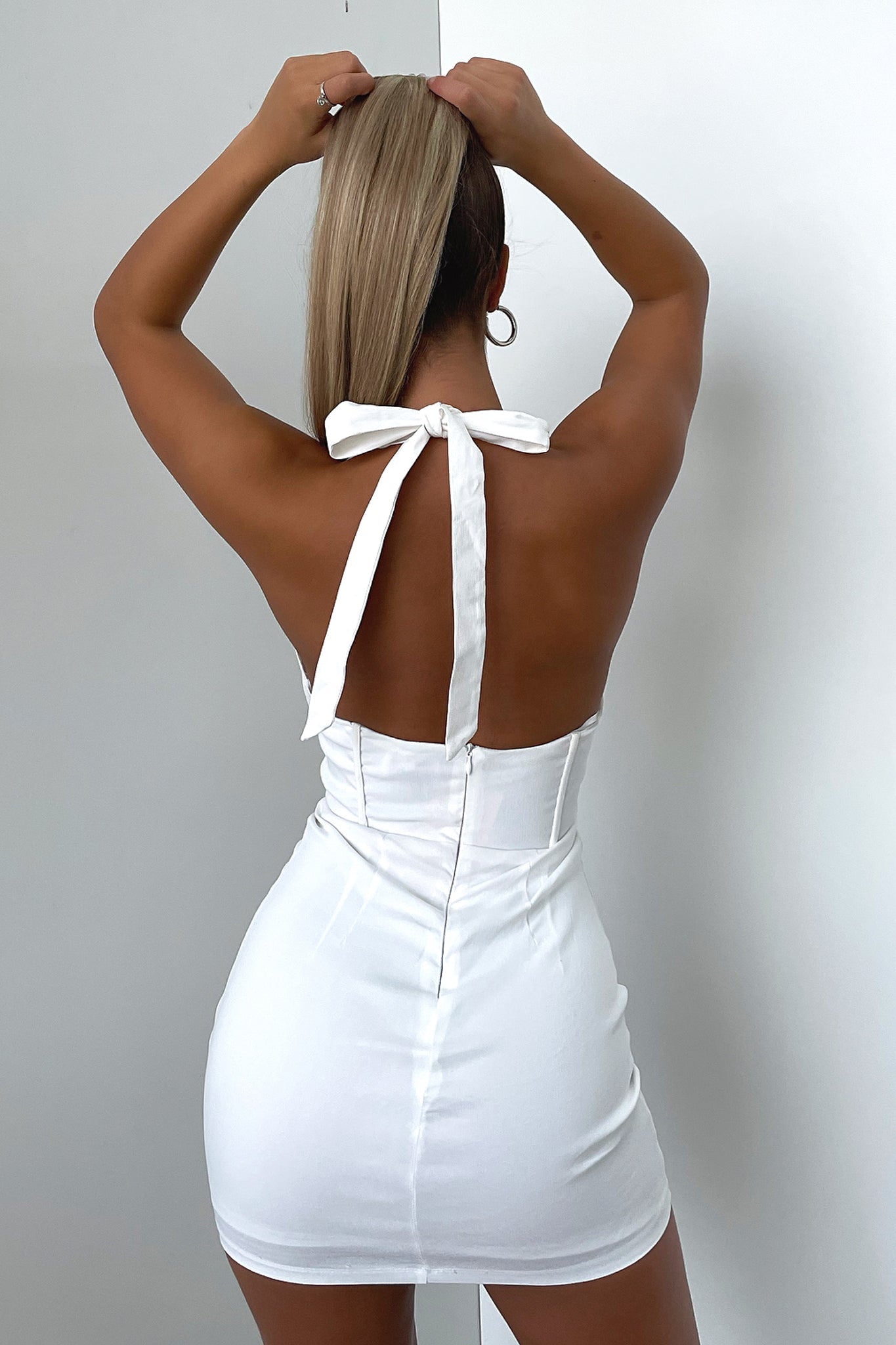 Jaycen Women's White Summer Dress - Flowy Casual Sundress for Beach, Vacation & Everyday Wear