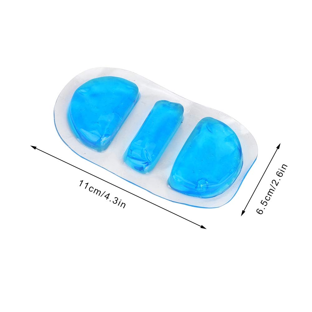 Reusable Gel Nose Ice Pack for Inflammation Relief - Flexible Cold Compress for Travel, Home & Post-Surgery Recovery - Portable First Aid Cold Therapy for Sinus Pain, Swelling & Bruises