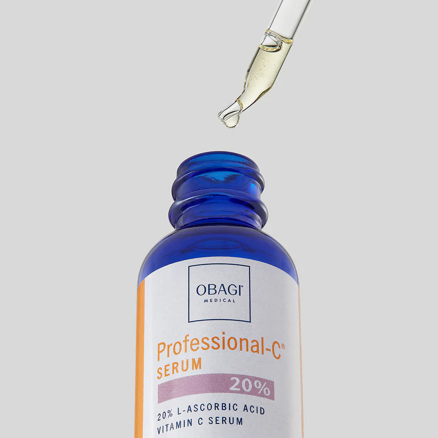Obagi Professional C Serum 20% Vitamin C Facial Serum for Brightening & Anti-Aging - Perfect for Daily Skincare Routine & Dark Spot Treatment