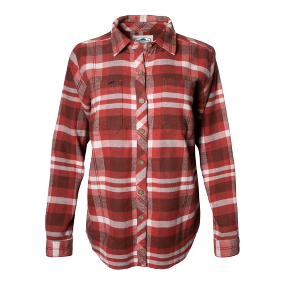 Arborwear Women's Chagrin Flannel Shirt - Soft & Durable Cotton Plaid Shirt for Outdoor Work & Casual Wear | Perfect for Hiking, Camping & Fall Layering