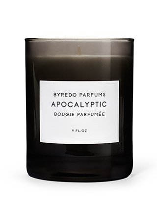 BYREDO Apocalyptic Scented Candle 8.4 oz (240g) - 60 Hour Burn Time - Luxury Home Fragrance for Relaxation, Meditation & Romantic Ambiance