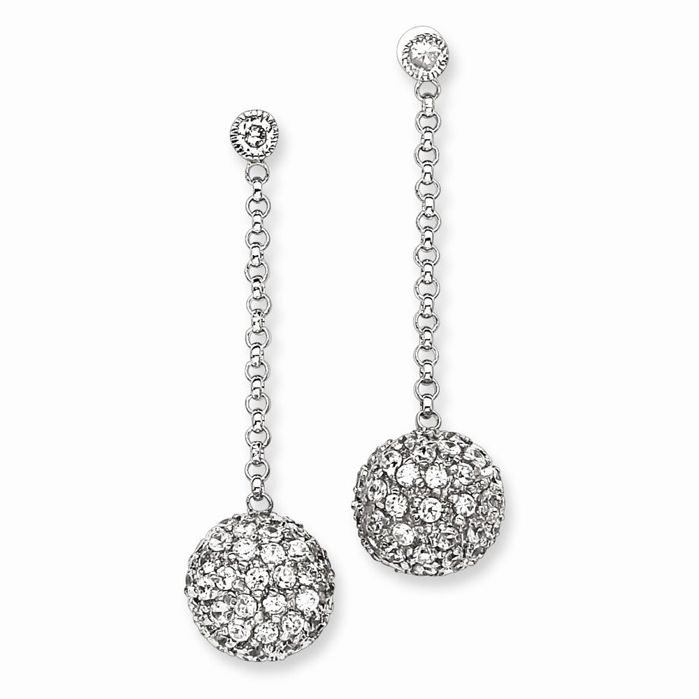 Sterling Silver Cubic Zirconia Stud Earrings for Women - Hypoallergenic & Elegant Jewelry for Everyday Wear, Parties & Gifts