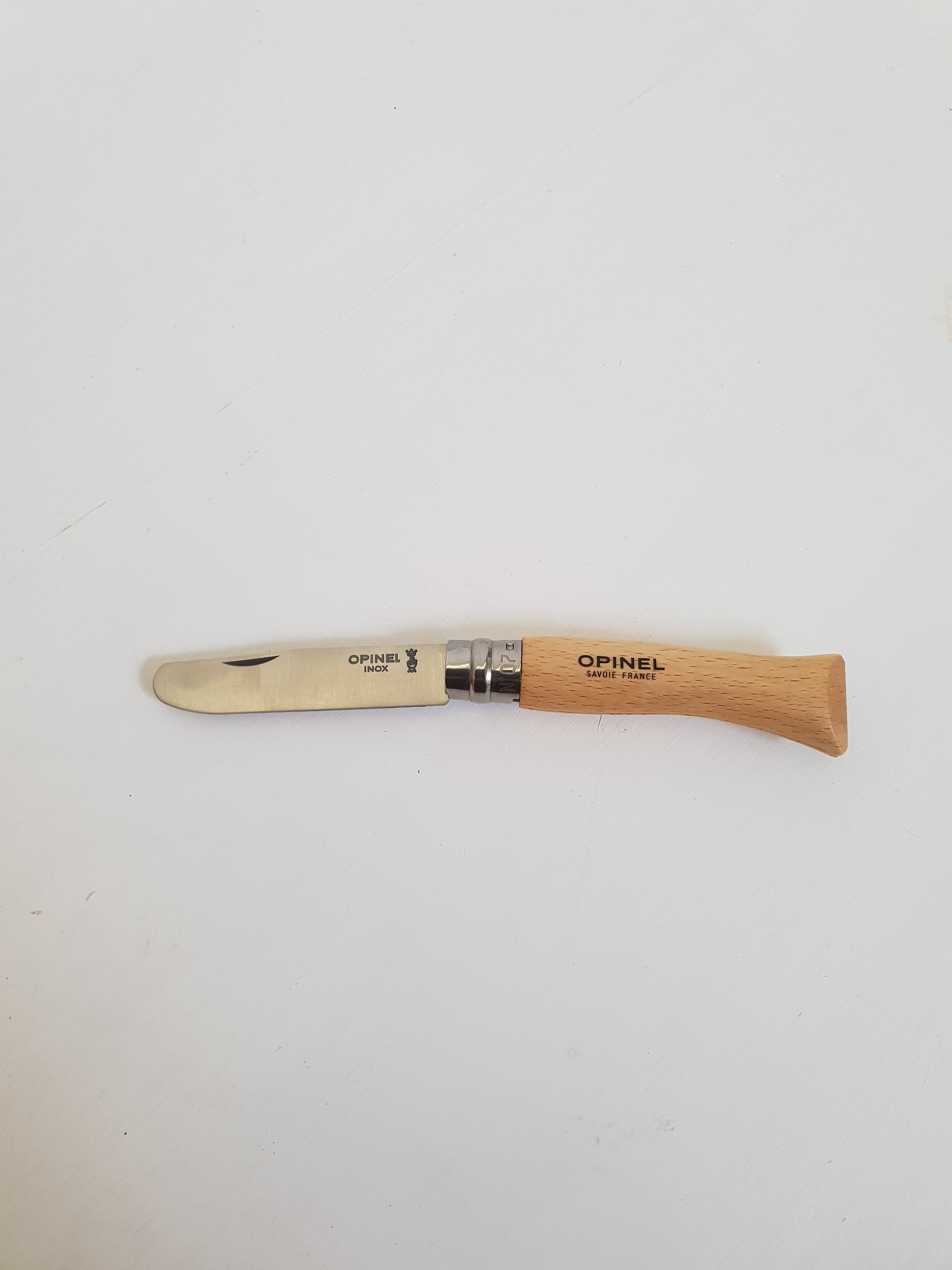 My First Opinel Kids Outdoor Whittling & Picnic Knife - Safe Wood Carving Tool for Camping, Hiking & Backyard Adventures