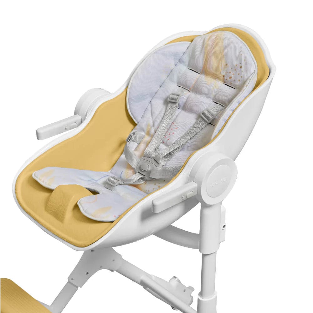 Oribel Cocoon Z High Chair with Seat Liner - Adjustable Baby Feeding Chair for Home & Restaurant Use - Safe & Comfortable Toddler Booster Seat for Dining & Snacking