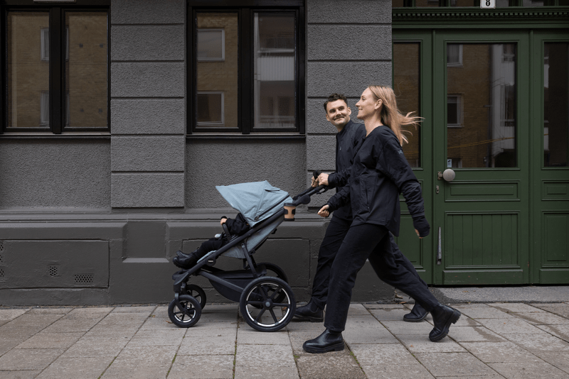 Thule Urban Glide 4 Wheel Stroller - Lightweight Compact Baby Jogger for Active Parents | Perfect for Running, Walking & Urban Adventures