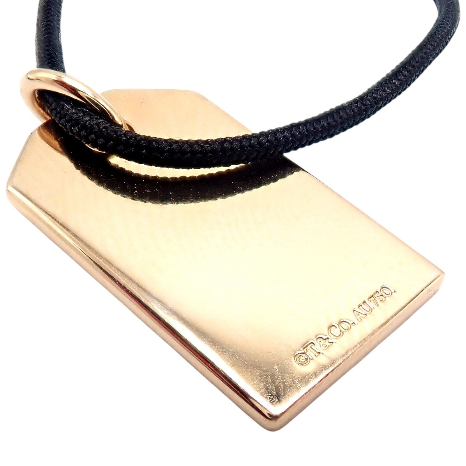 Tiffany & Co 18k Rose Gold Cat Street Tokyo Harajuku Japan Medium Necklace - Elegant Jewelry for Women, Perfect Gift for Anniversary, Birthday & Special Occasions