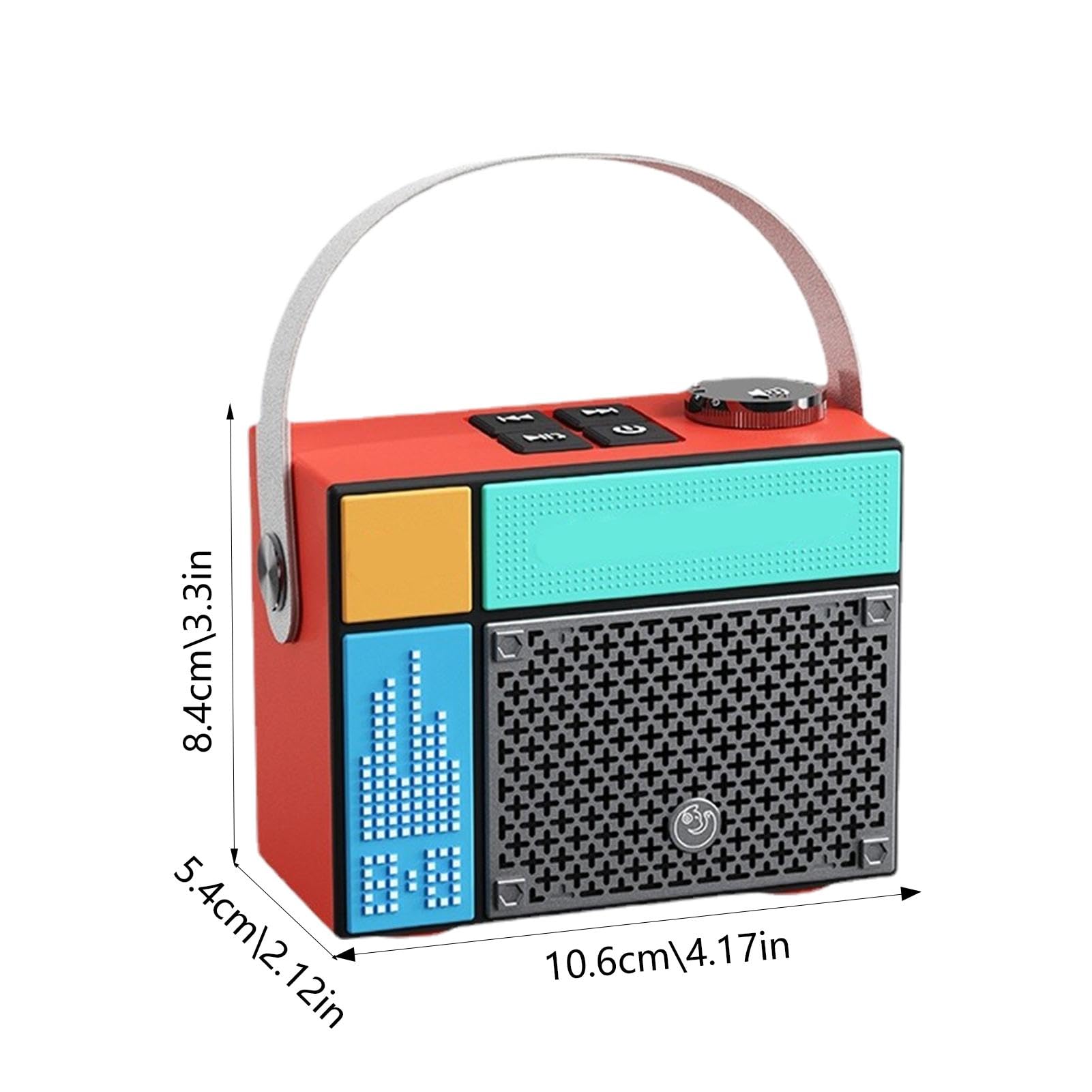 Premium Portable HiFi Bluetooth Speaker - Wireless Speaker with Crystal Clear Sound, 24H Battery Life for Home, Office, Beach & Outdoor Use | Perfect for Music Lovers, Parties & Travel