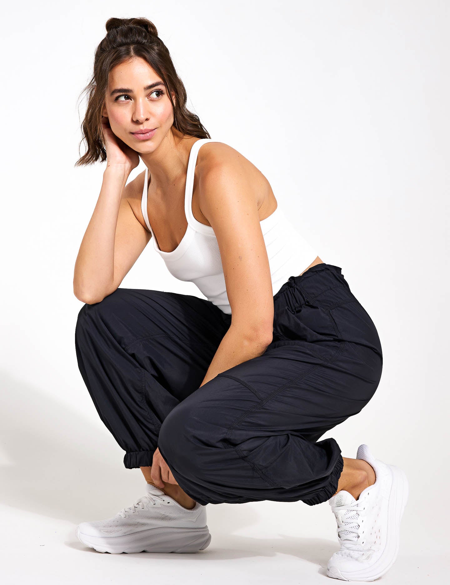 Into The Woods Pants for Women - Stylish Black Hiking Trousers for Outdoor Adventures & Camping