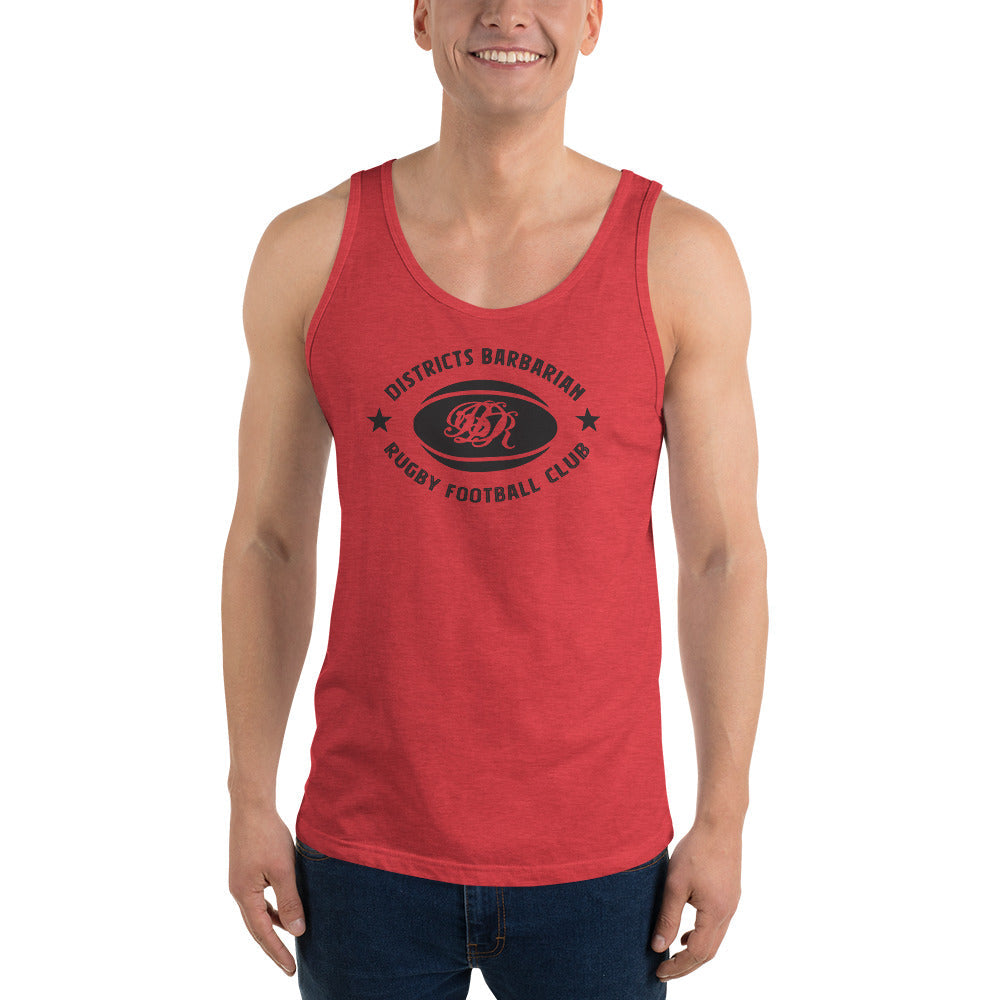 Districts Barbarian RFC Classic Tank Top for Men - Breathable & Comfortable Workout Shirt - Perfect for Gym, Running & Casual Wear