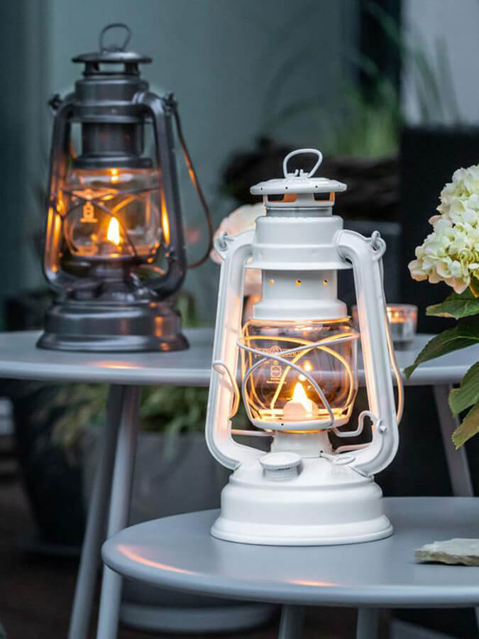 Feuerhand Baby Special 276 Hurricane Lantern - Vintage Outdoor Camping Light for Emergency, Garden, Patio & Power Outages