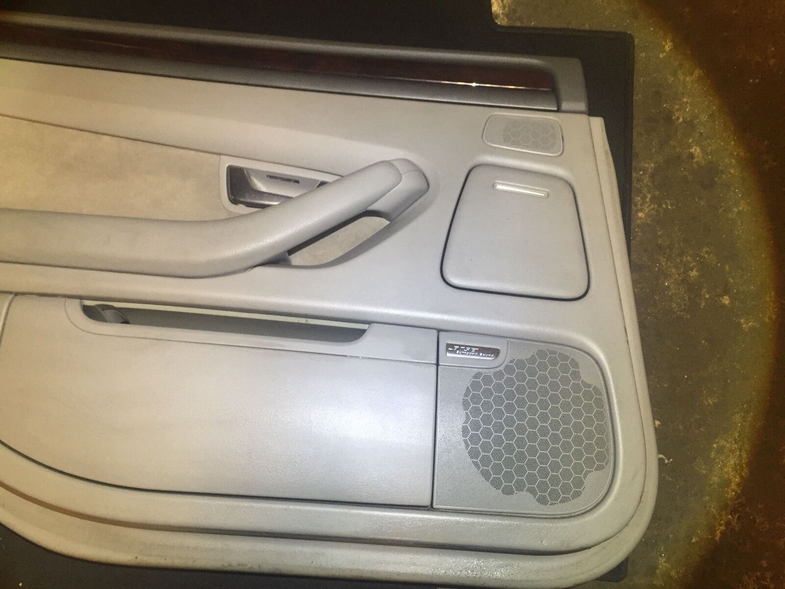 2004-2009 Audi A8L Rear Left Door Trim Panel - Genuine OEM Replacement Part for Driver Side - Perfect for Interior Repair & Restoration Projects
