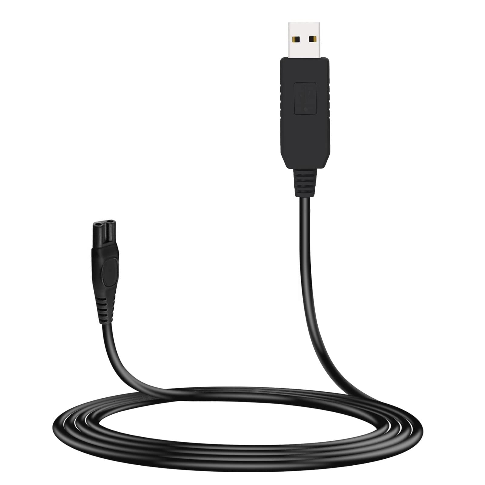 MEROM 15V USB Charging Cable Replacement HQ8505 - Compatible with Philips Norelco Shavers (OneBlade, Multigroom Pro, Precision, Bodygroom, Arcitec) - High Quality Power Cord for Electric Grooming Trimmers - Perfect for Home, Travel & Professional Use
