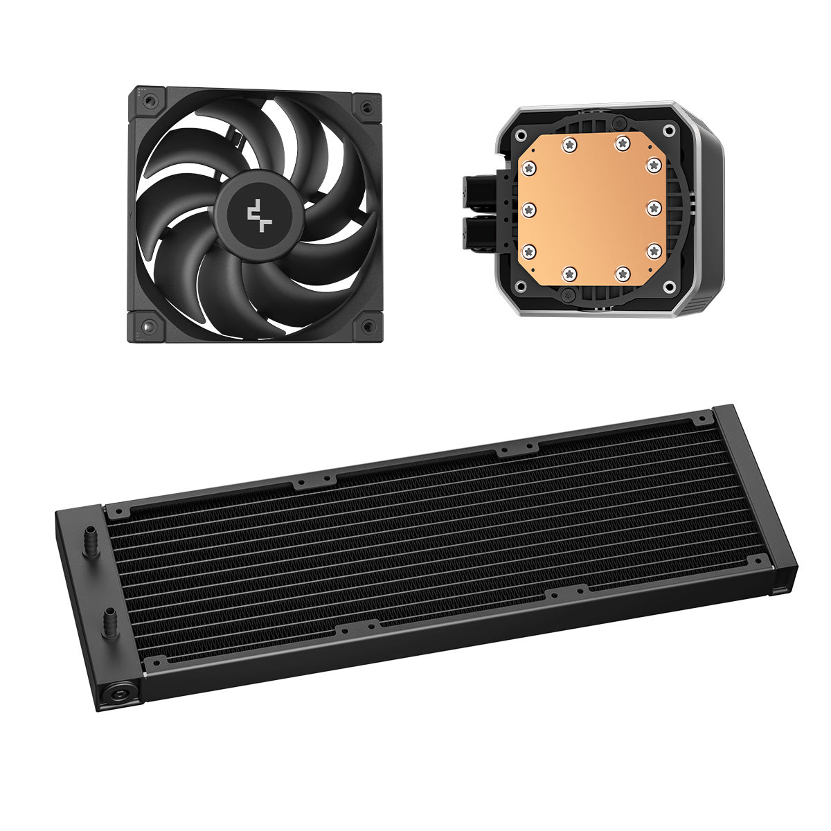 Deepcool MYSTIQUE 360 LCD 360mm Liquid AIO CPU Cooler - High Performance RGB Water Cooling System for PC Gaming & Overclocking - Perfect for Gaming Rigs, Workstations, and High-End PC Builds