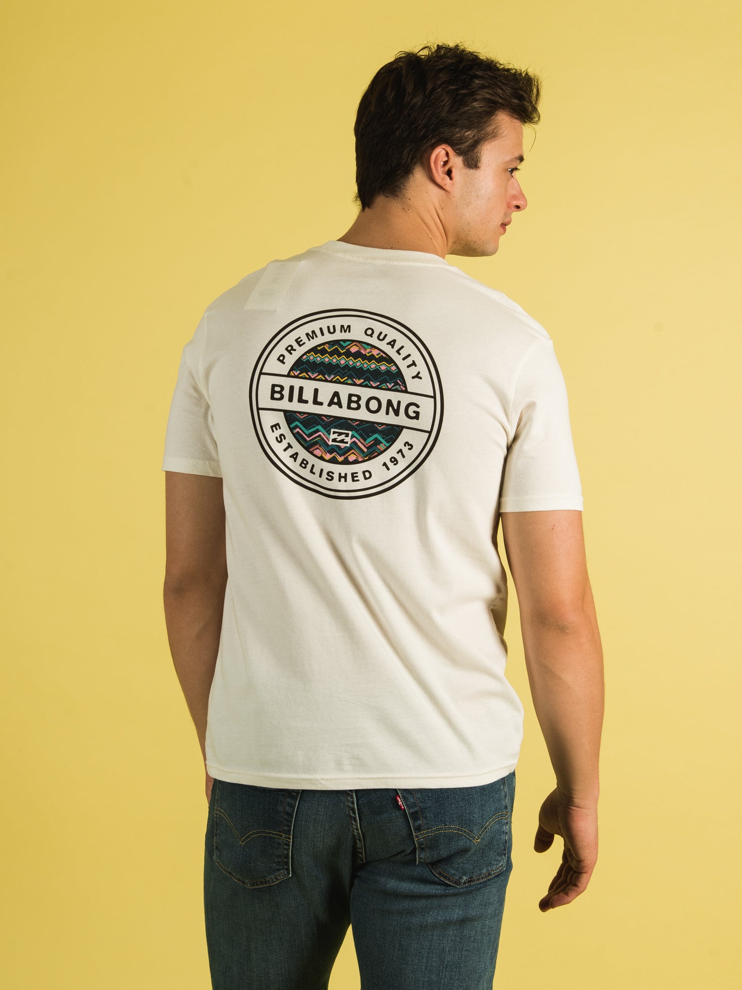 Billabong Rotor Graphic T-Shirt for Men - Soft Cotton Short Sleeve Tee - Casual Streetwear & Surf Style - Perfect for Beach, Skateboarding & Everyday Wear