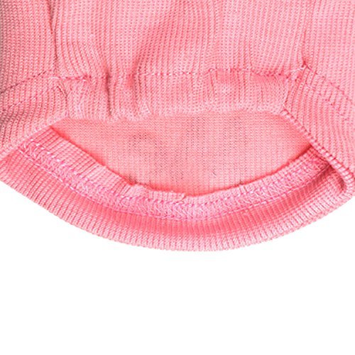 Pink Dog Shirt for Small Dogs - Cozy Puppy Sweater for Daily Walks