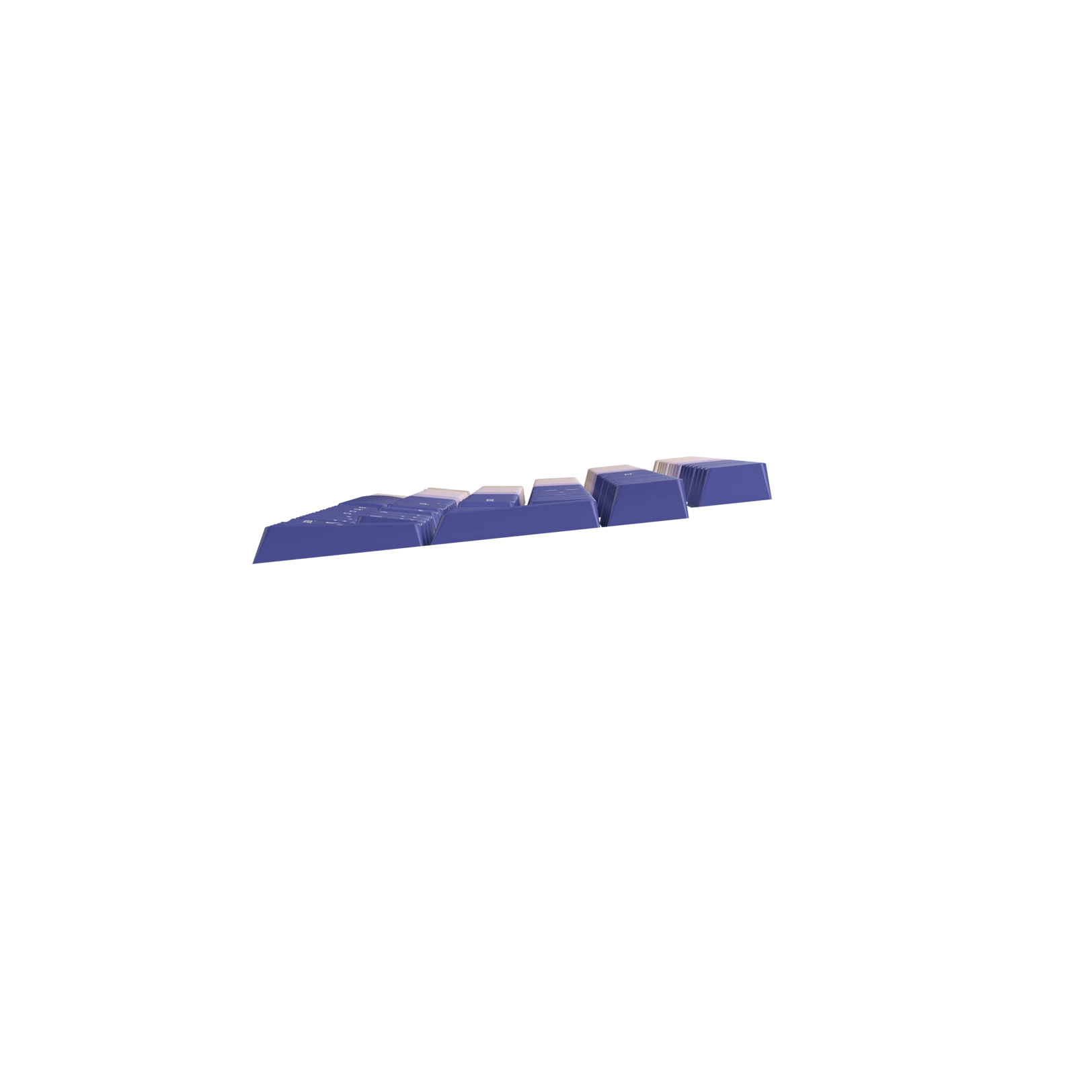 Purple Haze Custom Keycaps for Mechanical Keyboards - Durable PBT Material, Cherry MX Compatible - Perfect for Gaming, Typing & Office Work