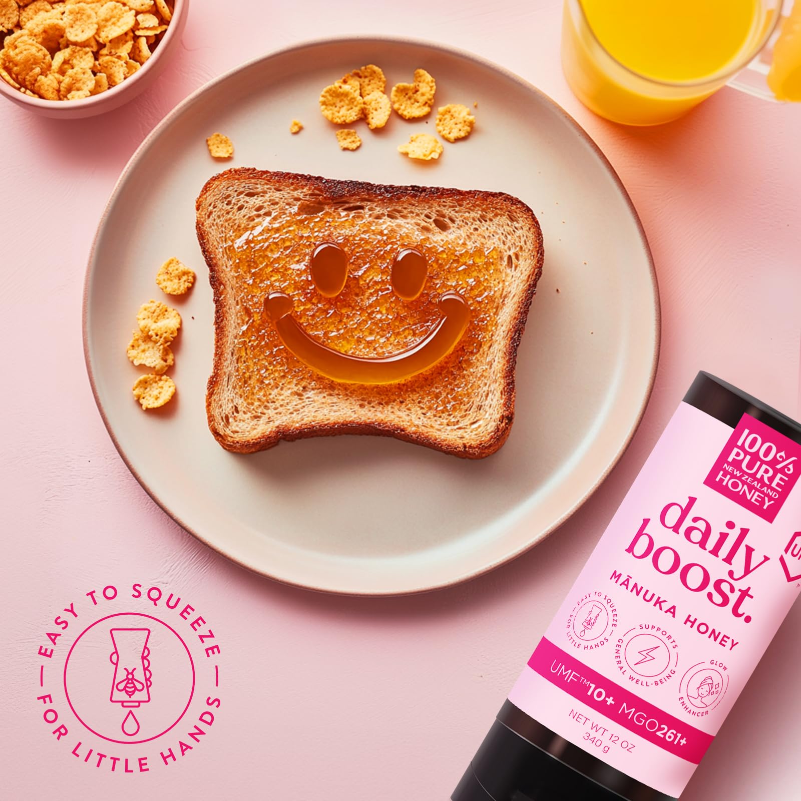 Premium Manuka Honey UMF 10+ (MGO 261+) 12oz - Raw & Unfiltered for Daily Wellness