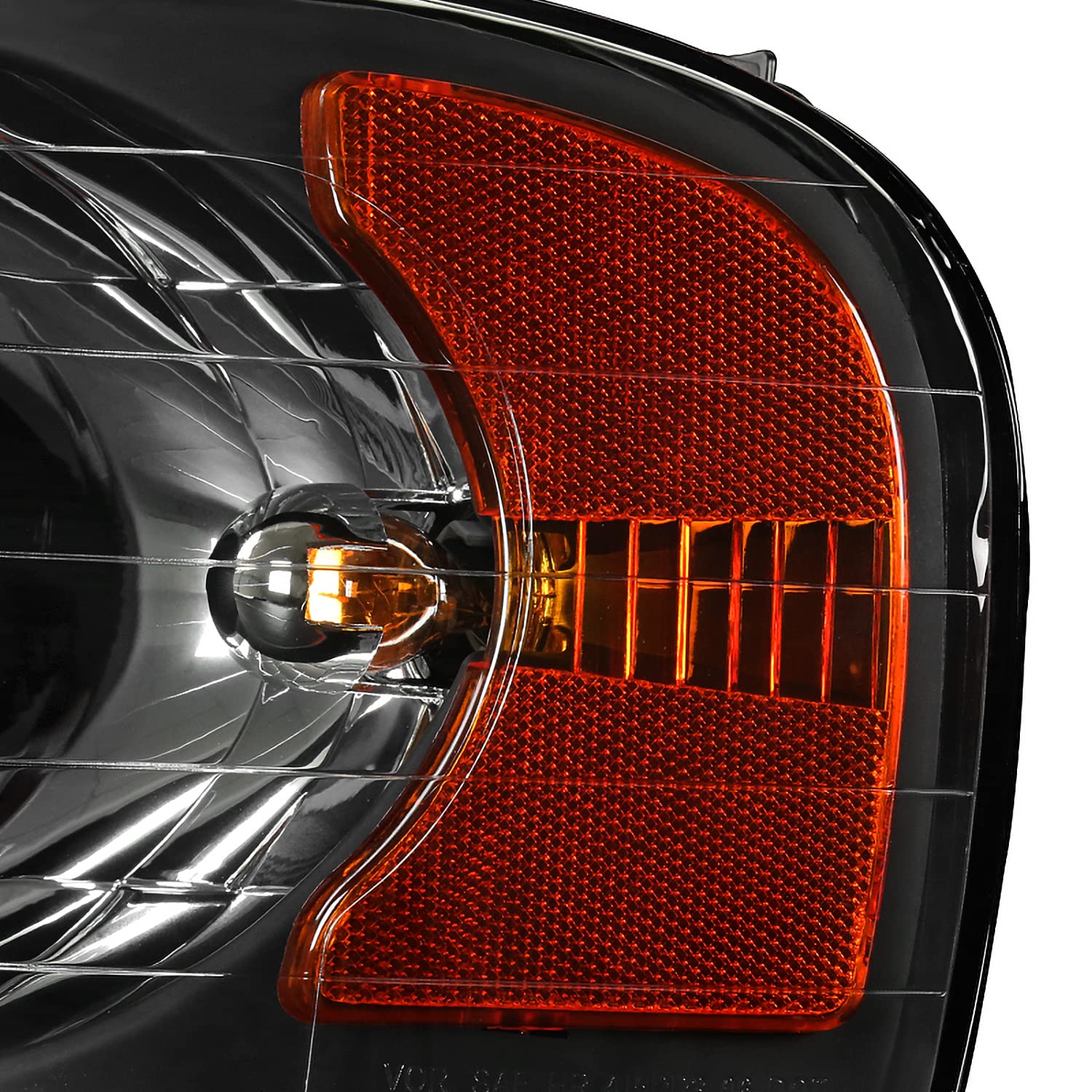 Spec-D Tuning Euro Black Headlight & LED Tail Light Kit for 2003-2005 Dodge Ram 1500/2500/3500 - Left & Right Pair - Upgrade Your Truck's Style & Visibility for Night Driving & Off-Road Adventures