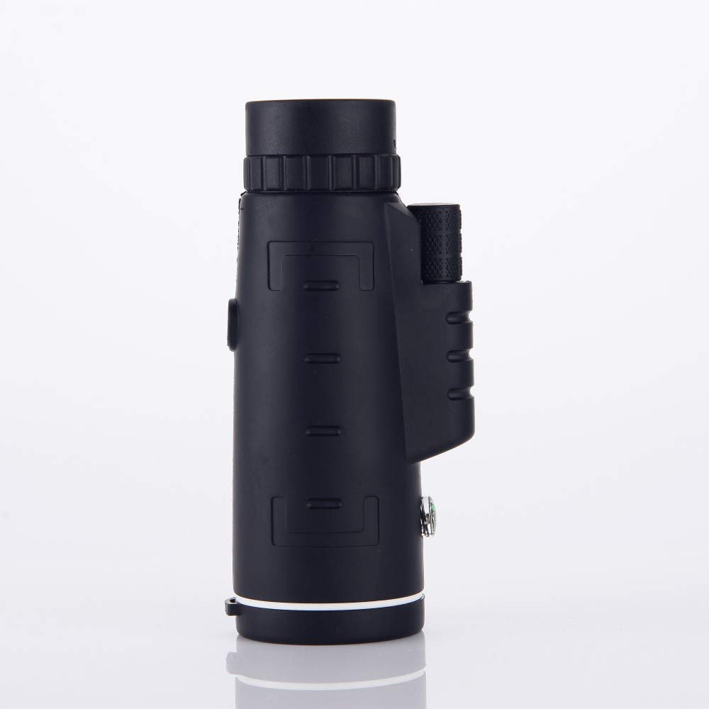40x60 High Power Monocular Telescope with BAK4 Prism - Waterproof, Low Light Vision for Bird Watching, Hunting, Hiking & Camping - Adjustable Phone Tripod Included for Stargazing & Travel Photography