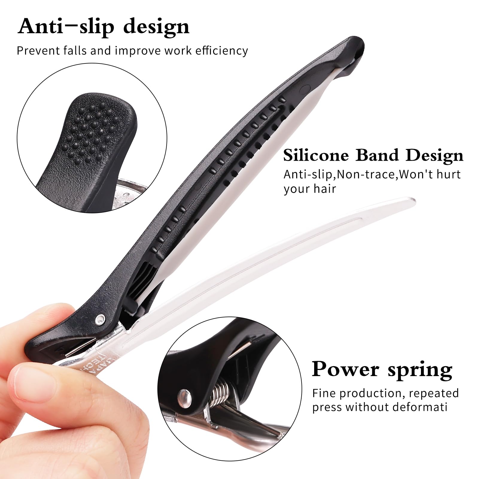 Hair Root Touch Up Comb Applicator Bottle with Graduated Scale - Professional Hair Color Dye Applicator Set for At-Home Root Touch Ups & Salon Use