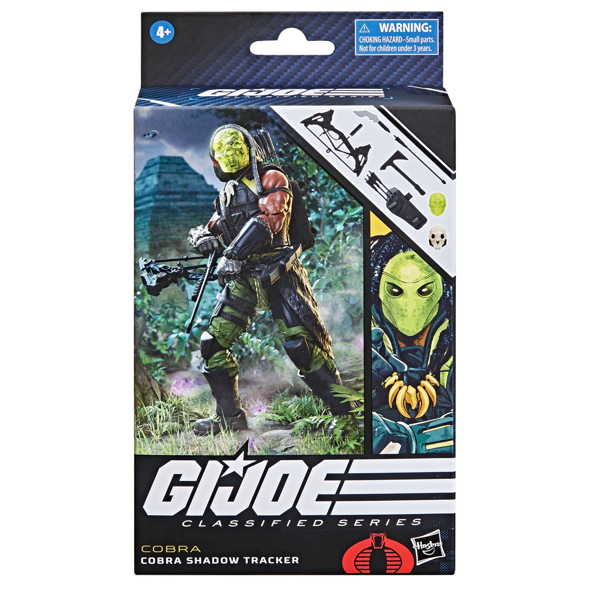 G.I. Joe Classified Series Cobra Shadow Tracker Action Figure - 6-Inch Collectible Military Toy for Display & Play | Perfect for Collectors, Gift Giving & Diorama Scenes