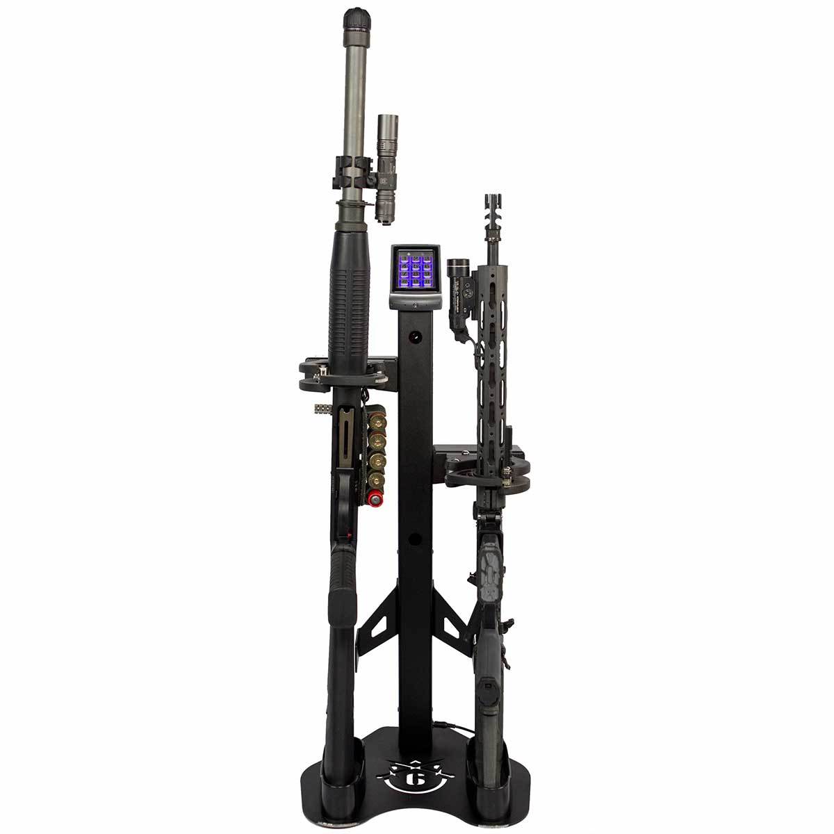 Military & Police Approved 6 Two Gun RTD Weapons Rack - Secure Firearm Storage for Tactical Use, Training, and Armory Organization