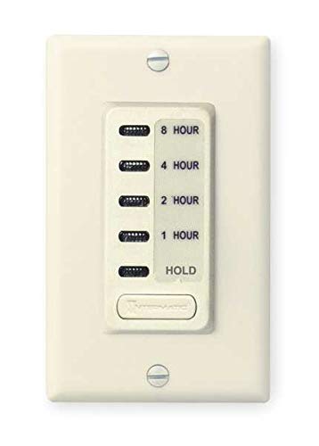 Electronic Timer Switch 1-2-4-8 Hour Settings, SPST 120V AC - Perfect for Home Appliances, Lighting Control & Energy Saving