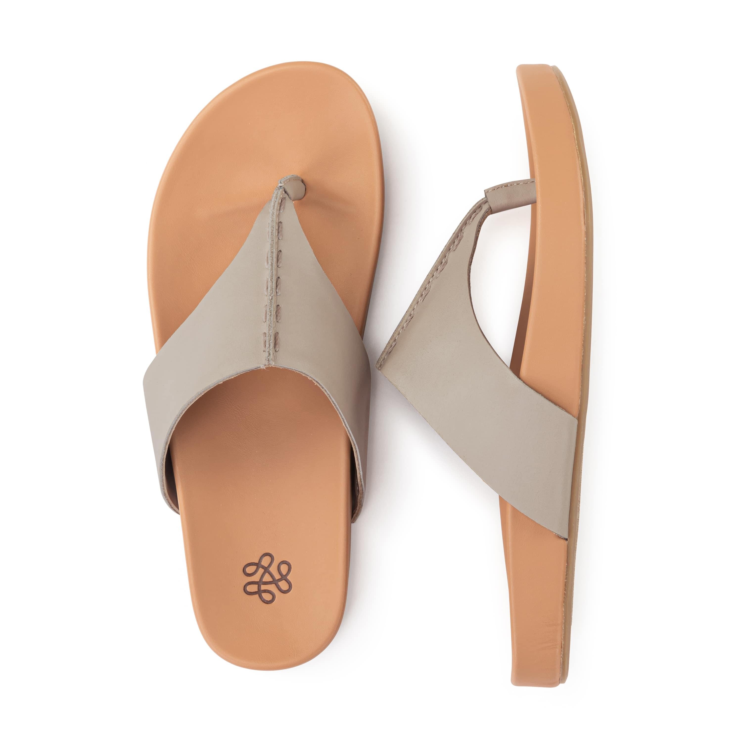 Everly Leather Sandals for Women - Comfortable & Stylish Summer Casual Shoes - Perfect for Beach, Vacation, and Everyday Wear