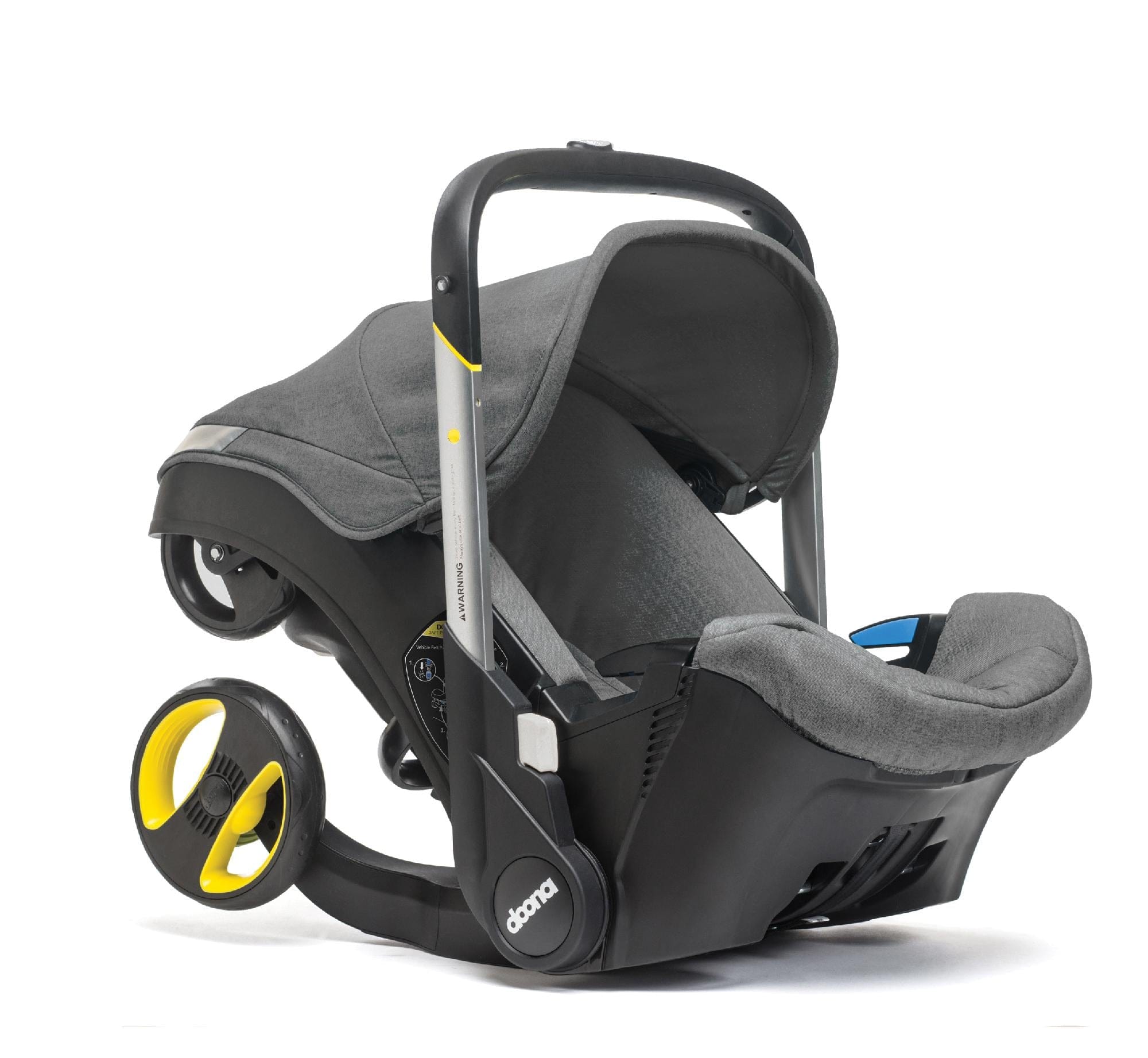 Doona+ Infant Car Seat and Stroller Combo - Convertible, Lightweight, and Travel-Friendly for Newborns to Toddlers - Perfect for Air Travel, Shopping, and Daily Outings