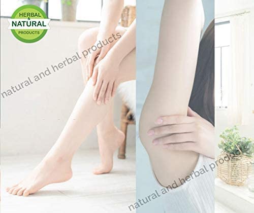 AOZA Waxing Powder for Hair Removal - 100% Natural Multani Mitti Formula, Pain-Free & Instant Results (100g) | Perfect for Smooth Skin at Home, Salon, or Spa