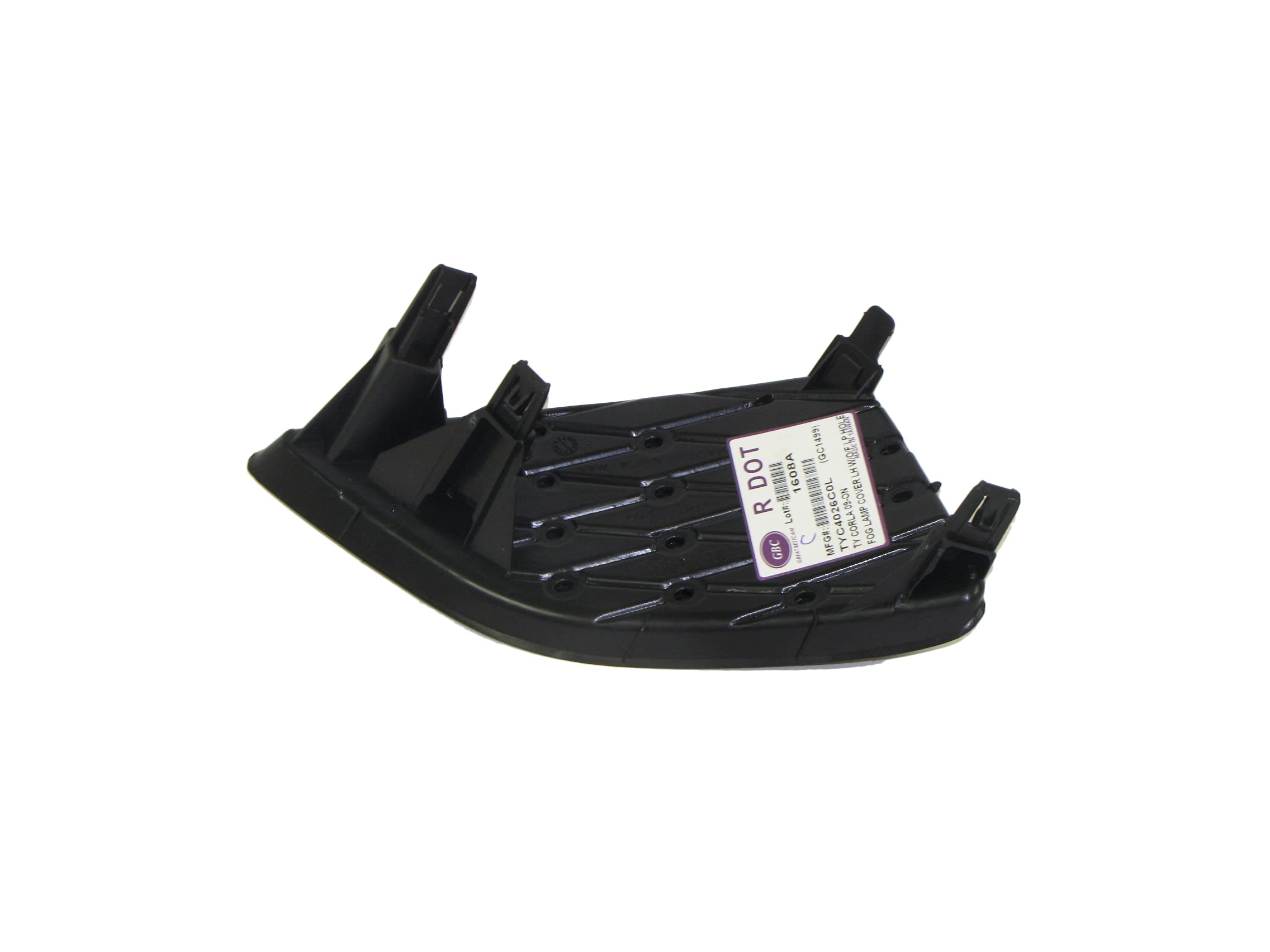 2009-2010 Toyota Corolla Front Bumper Insert Fog Light Cover - Left Side (Without Fog Lamp Hole) | TO1038115 | Perfect for Replacement & Car Restoration Projects