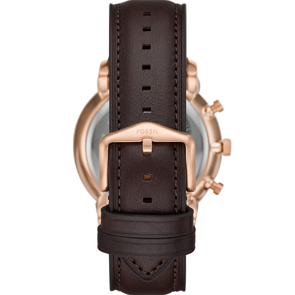 Fossil Neutra FS6073 Chronograph Watch for Men - Stylish Analog Quartz Chronograph with Leather Strap - Perfect for Business, Casual & Everyday Wear