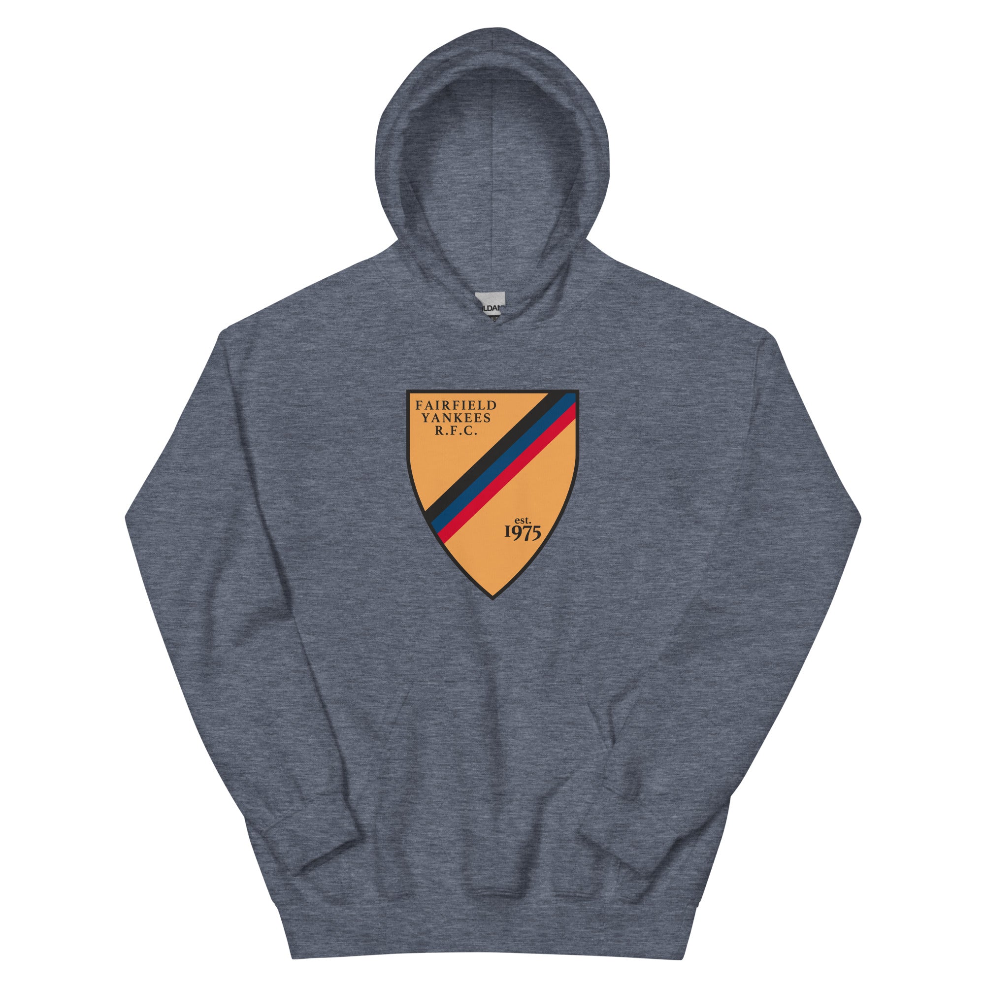 Fairfield Yankees RFC Heavy Blend Hoodie - Premium Cotton Pullover for Men & Women - Cozy Fleece Lining for Cold Weather - Perfect for Game Day, Casual Wear & Outdoor Activities