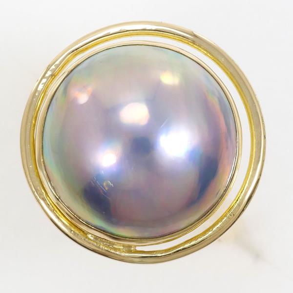 18K Yellow Gold Pearl Ring for Women - Elegant Pearl Jewelry for Weddings, Anniversaries & Special Occasions