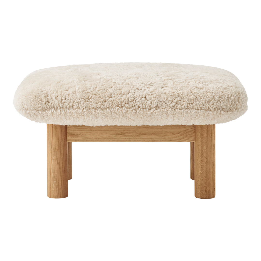 Brasilia Ottoman - Modern Round Storage Ottoman with Lift Top, Upholstered Footrest Stool for Living Room, Bedroom & Office - Perfect for Extra Seating, Storage & Home Decor