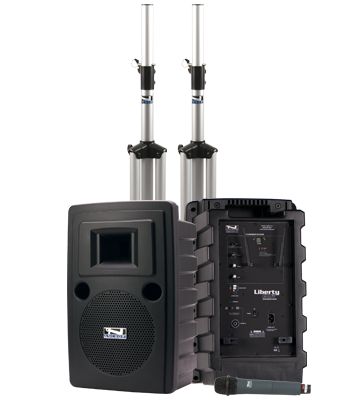 Anchor Audio Liberty 2 Deluxe AIR Package - Premium Wireless PA System (1 or 2 Wireless Mics) for Outdoor Events, Concerts & Public Speaking