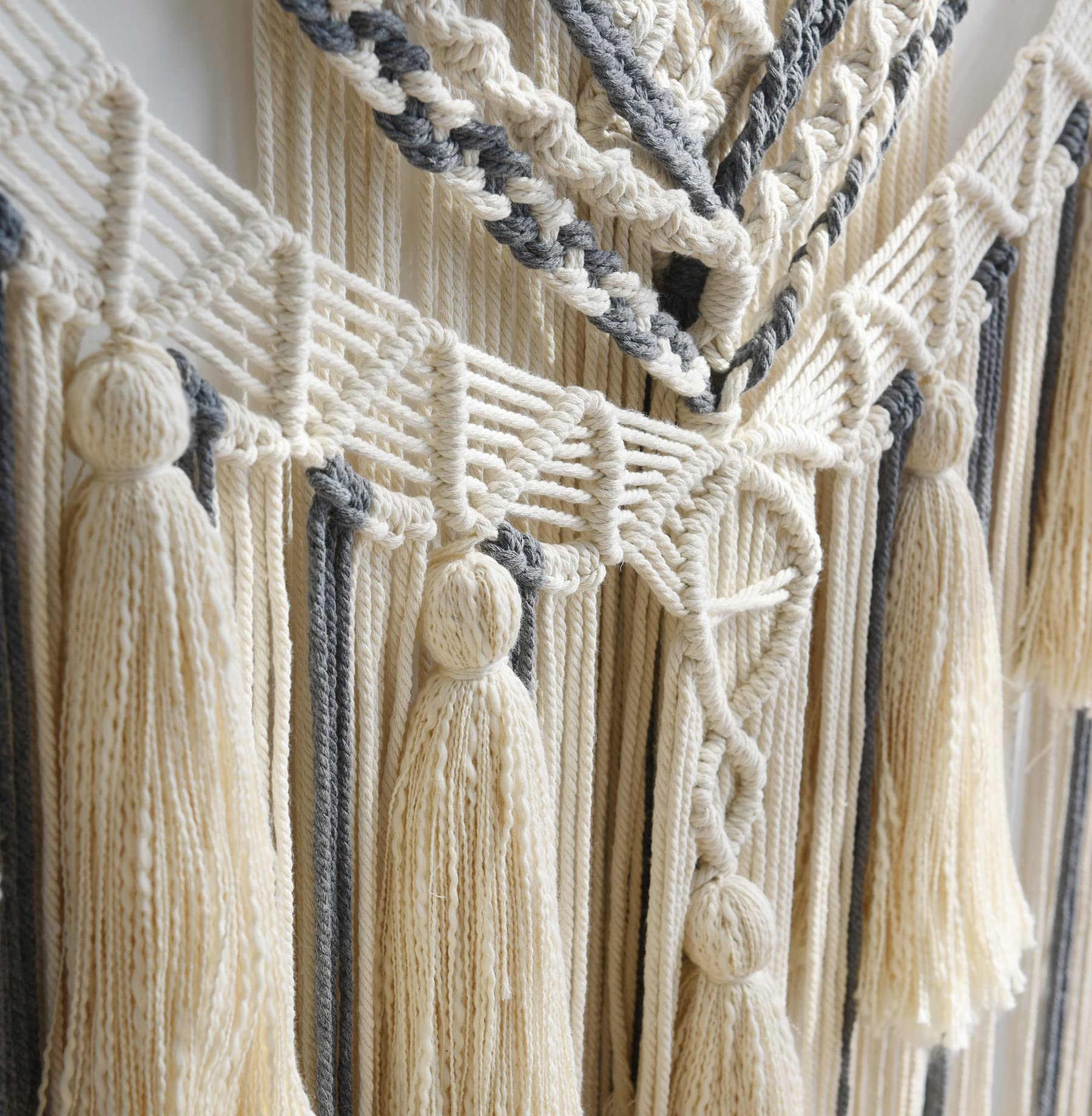 Handmade Large Macrame Wall Hanging Decor - 47