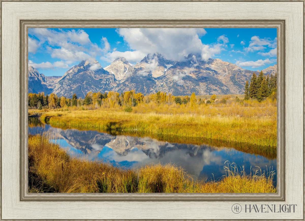 Autumn Splendor By Julie Kerr - Stunning Fall Landscape Art Print for Home & Office Decor | Perfect for Living Room, Bedroom Wall Art & Seasonal Gift