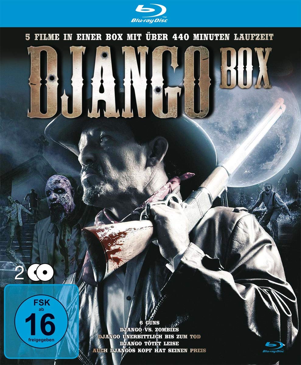 Django Box Set - 2 Blu-ray Discs | Classic Western Movie Collection for Home Theater & Film Enthusiasts