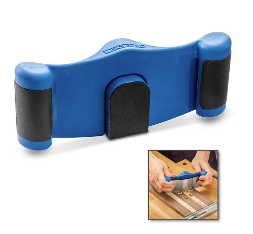 Reinforced Nylon Cabinet Scraper Holder with Comfort Grip & Heat-Resistant Design - Durable Sharp Blade Tool for Woodworking & Cabinet Making - Perfect for DIY Projects, Home Renovations & Professional Carpentry