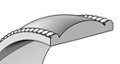 8mm Platinum Men's Wedding Band - Lightweight Milgrain Design for Comfort & Style - Perfect for Engagement, Anniversary & Everyday Wear