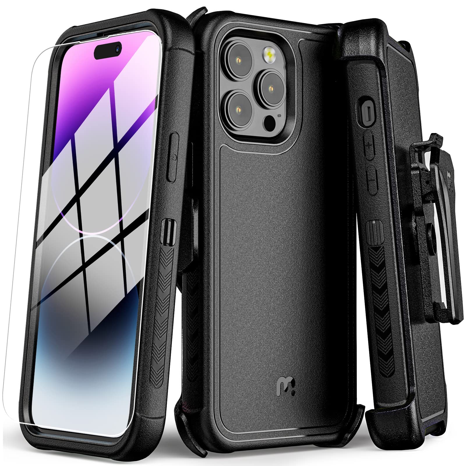 Shockproof Heavy Duty Military Grade iPhone 14 Pro Case (6.1