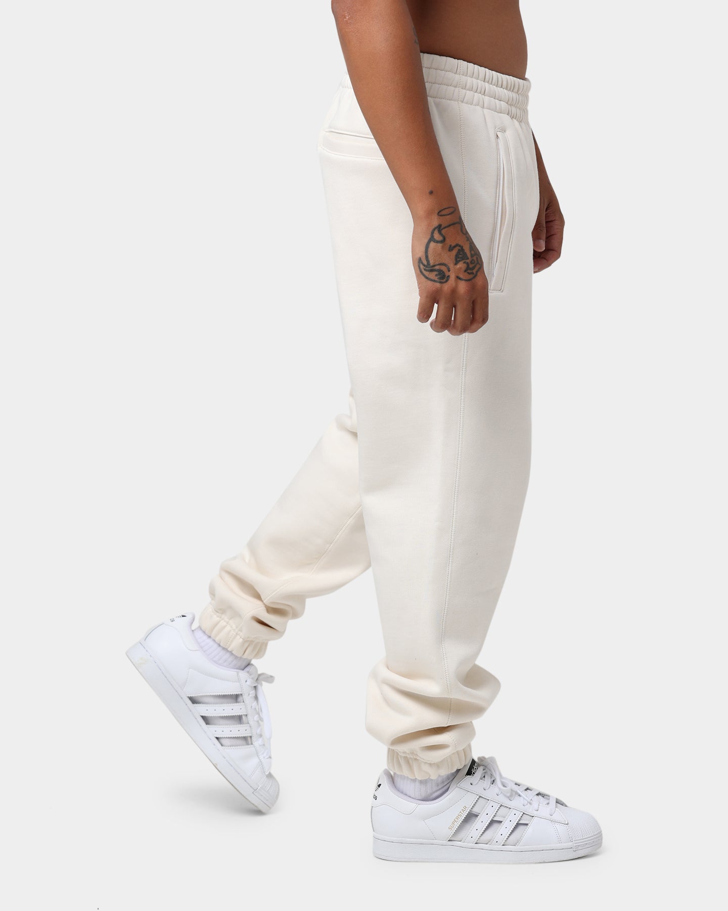Adidas C Sweatpants for Men - Comfortable Non-Dye Jogger Pants for Gym, Running & Lounge Wear